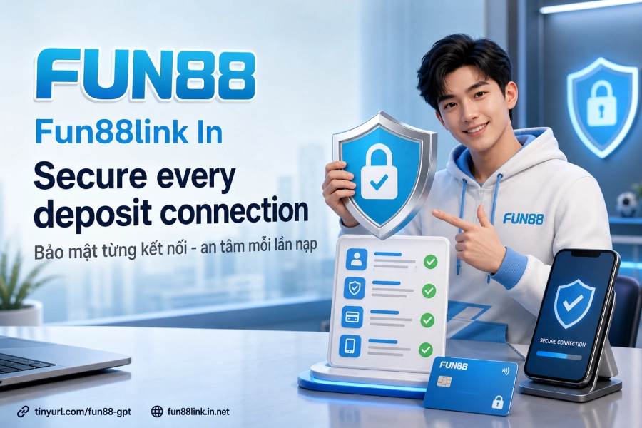Bảo mật nạp tiền Fun88 mã hóa TLS SSL IOVATION an toàn giao dịch